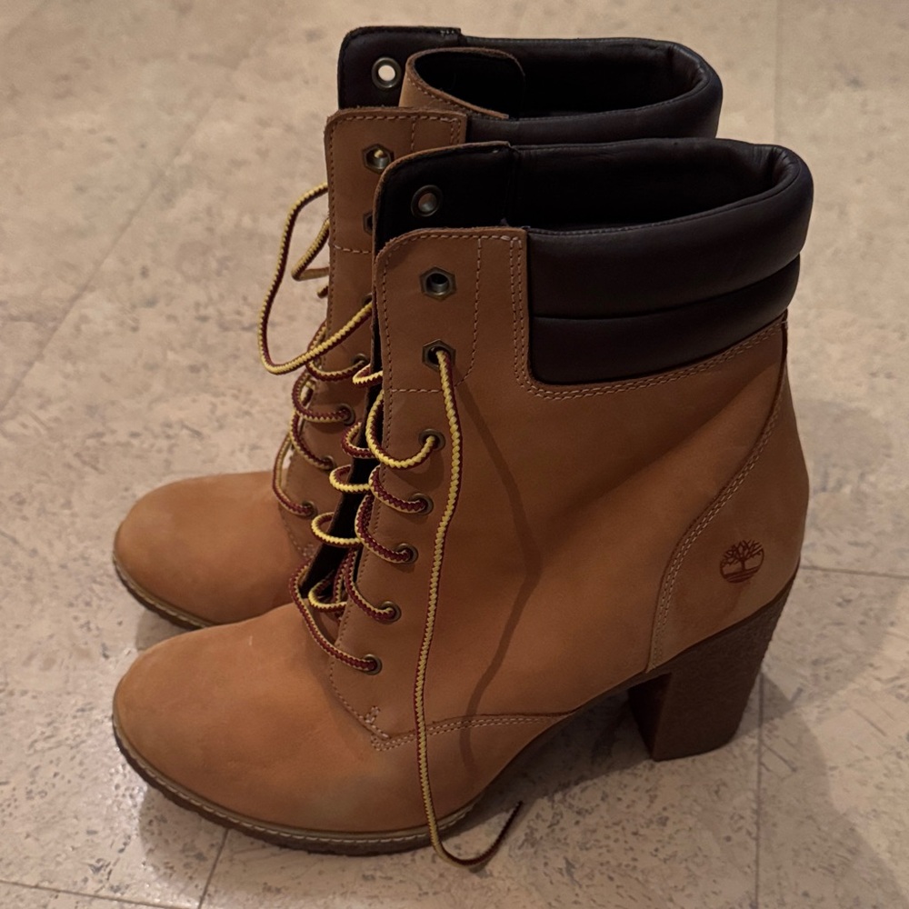 Timberland Women's Brown Heeled Boots